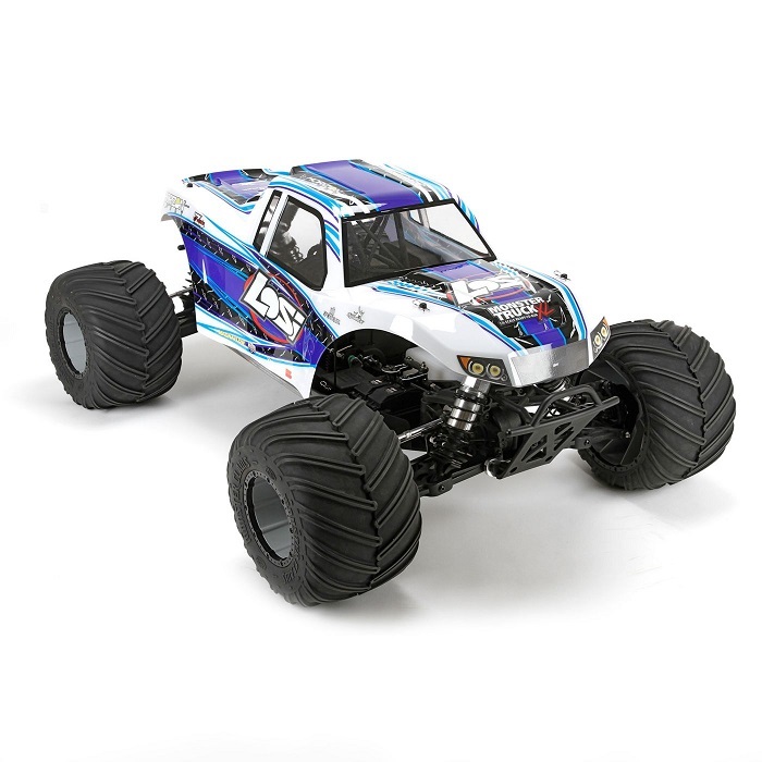 Losi 1/5 Monster Truck MTXL 4WD RTR WITH AVC WHITE